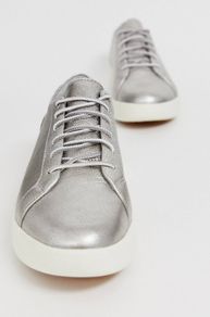 New Timberland silver trainers