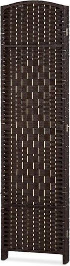 Foldable Room Divider, 4-Piece Privacy Screen,