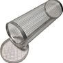 BBQ Net Tube - Rolling Grilling Basket, Greatest Grilling Basket Ever, Stainless Steel Wire Mesh Cylinder Grill Basket, Portable Outdoor Camping Non-stick Barbecue Bag for Fish Vegetable Image 6