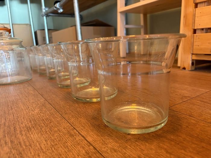 glass jars