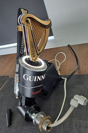 Guinness tap.