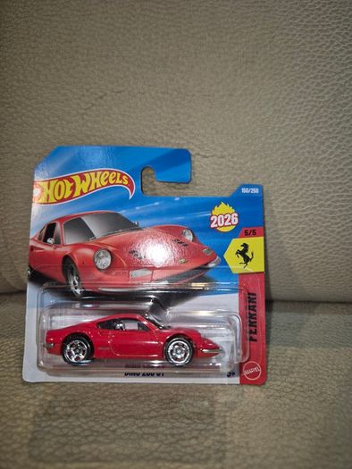 2026 Hot Wheels Ferrari Set of 7: SF90 Stradale, F40, 365, Dino, 12Cilindri