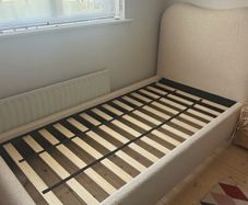 EZ Living Single (3ft) Boucle Bed Frame