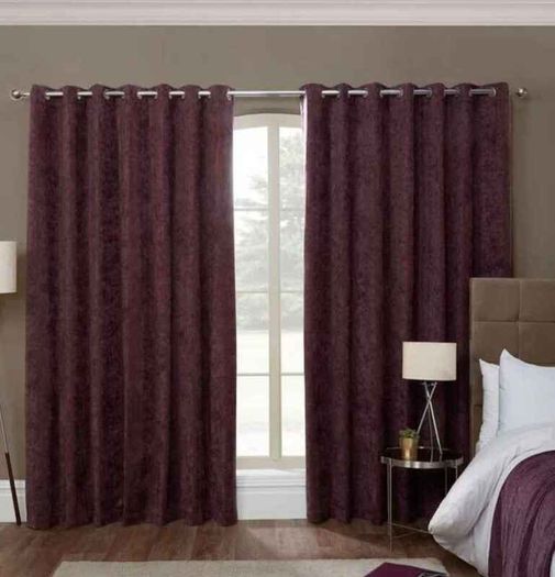 66x90" Mauve Curtains For Sale