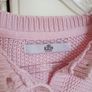 M&S Girls Light Pink Cardigan 2-3 Years Image 2