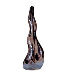 Glass Vase 44cm High Hand Blown Art