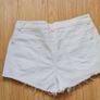 White denim shorts Image 2
