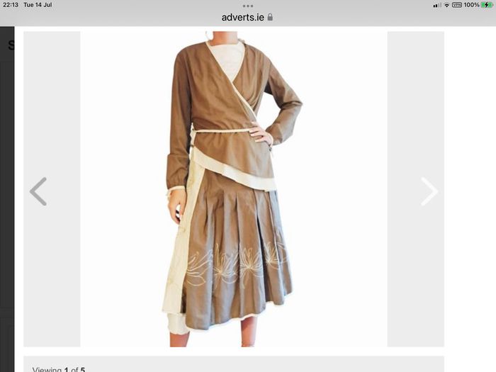 Sfizio Skirt and Jacket Outfit Size 14
