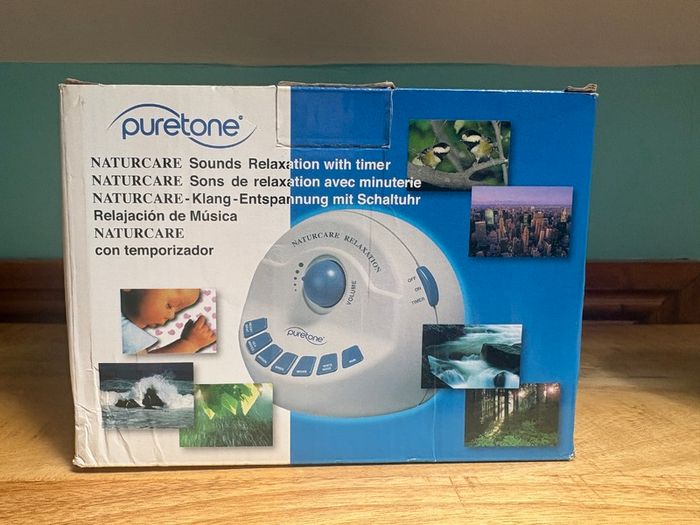 Brand New - Puretone Naturcare Relaxation Tinnitus Therapy Ball Sound Machine
