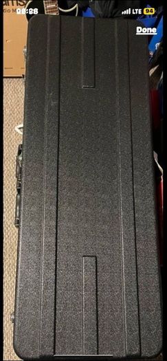 electric guitar hard case with clips for back strap fits Gibson fender Stratocaster telecaster charvel Jackson Ibanez esp music man PRS electric guitar parts accessories