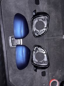 BMW X5 G05 full mirror covers. Dark blue