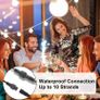 Festoon Lights Outdoor 100FT, G40 LED String Lights Mains Powered with 50+2 Plastic Bulbs,Waterproof Connectable Outdoor String Llights for Garden,Porch, Backyard,Bistro (FREE POSTAGE) Image 4
