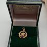 Vintage 9ct gold  claddagh pendant Image 3