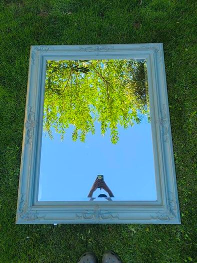 Stunning Large Baroque / Rococo Style Wall Mirror, Shabby Chic