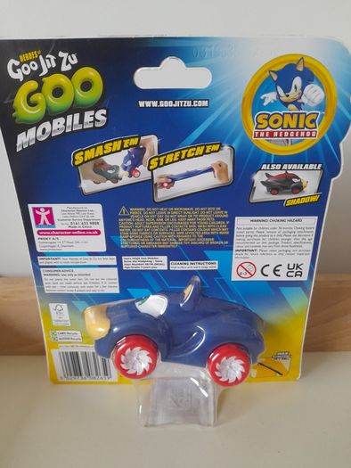 Sonic the Hedgehog  Goo Mobiles Racer (Stretchy Car)