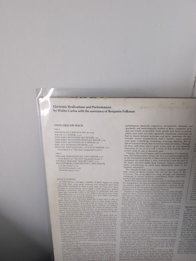 Walter Carlos - Switched-On Bach (LP, Album, Lam) Vinyl