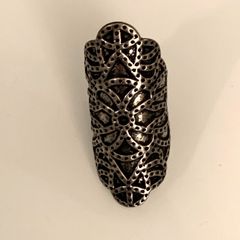 Vintage Gothic Armor Shield Ring