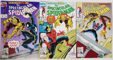 Spectacular Spider-Man #191, 192 & 193 Eye Of The Puma Parts 1-3 (1992)
