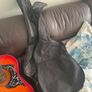 acoustic guitar with case and strap Image 4