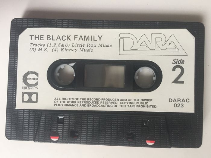The Black Family [1986] The Black Family (Cassette Tape Album)
