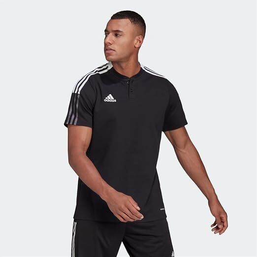 ADIDAS Polo Shirt Tiro21 Black - 3xl - New with Tags