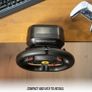 T98 Ferrari 296 GTB Racing Wheel  Pedals  Official Ferrari Licensed Wheel for PS5, PS4 PC  Bungee Cord Technology  Manettino Dial with 3 Driving Profiles  Black Image 6