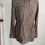 jacket Zara size medium khaki utility style jacket Image 3