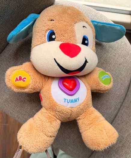 Smart Stages Plush Puppy Dog Fisher Price Toy