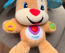 Smart Stages Plush Puppy Dog Fisher Price Toy