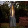 Outdoor heater Stainless Steel Pyramid Style 13kw Propane Burner with cover Image 5
