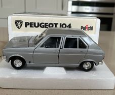 Peugeot 104 Scale 1/25 Polistil Year 1974 Very Rare