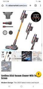 Cordless Vacuum Cleaner Hompany SmartVac 11