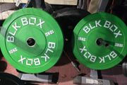 BLK box 10kg green HD bumper plate