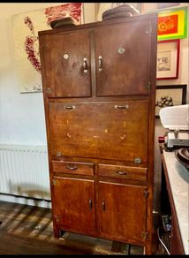 50'60' Vintage Kitchenette partial restored cupboard pantry