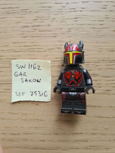 lego  sw1162 Gar Saxon, set star wars 75316