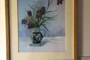 Beautiful Boxed Frame Floral Picture