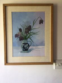 Beautiful Boxed Frame Floral Picture