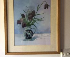 Beautiful Boxed Frame Floral Picture
