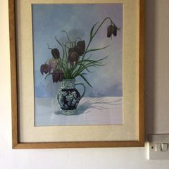 Beautiful Boxed Frame Floral Picture