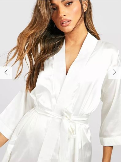 bride dressing gown