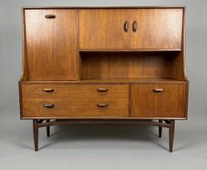 Mid Century Modern Classic 1960s G Plan Teak Highboard