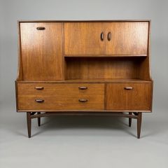 Mid Century Modern Classic 1960s G Plan Teak Highboard