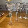 Complete Set of 8 Waterford Crystal Millenium Toasting Flutes Image 3
