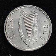 Ireland - 1968 - Shilling - Bull - UNC - KM.14a - [333]