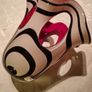 Newgrange Living Red Zebra Vase Image 4