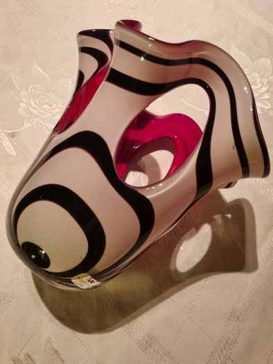Newgrange Living Red Zebra Vase