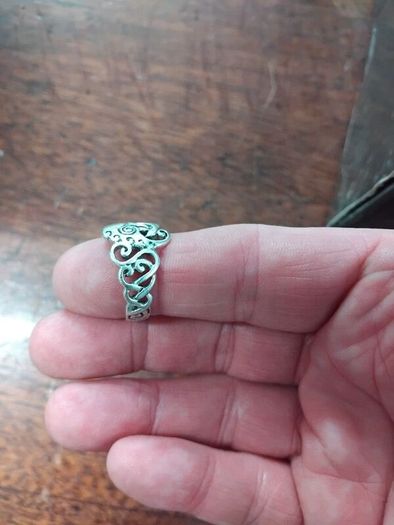 Silver Children of Lir Ring