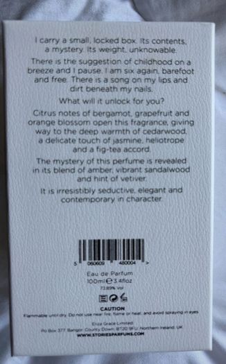 Stories Parfums No 01 Eau de Parfum 100ml