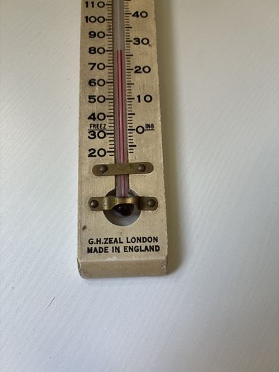 G.H.Zeal London Thermometer