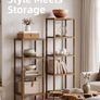 SMIBUY 4 Tier Bamboo Bathroom Storage Shelf Rack Organiser - Brand New Image 4